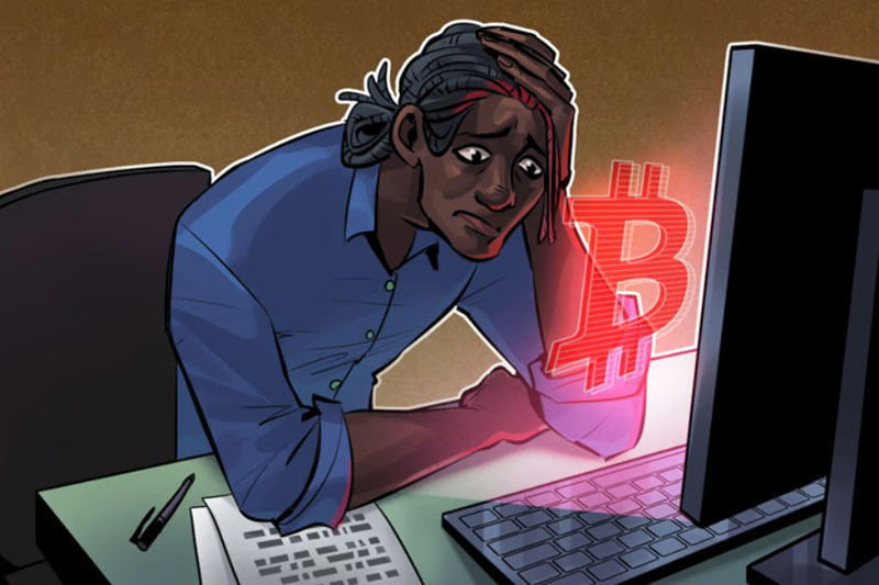 最新比特币(BTC)市场下跌幅度相对较小,但市场情绪正在自由落体