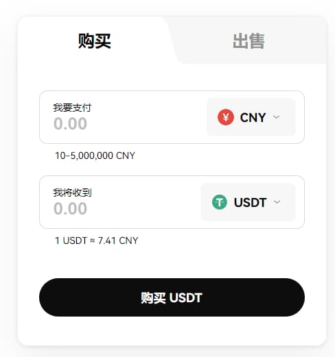 ouyi上購買 USDT 或 BTC_圖2