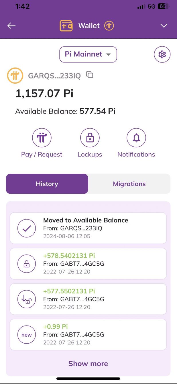 1.?官方 Pi 網絡錢包_圖2