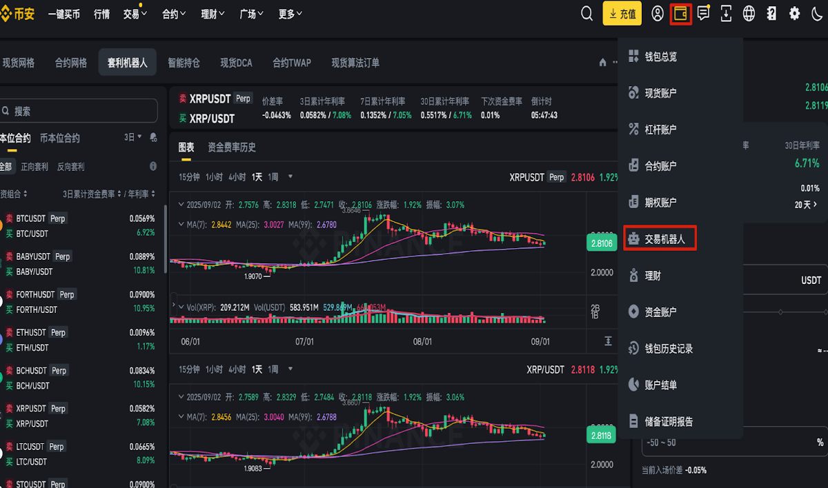 幣安資金費(fèi)率套利機(jī)器人介紹
