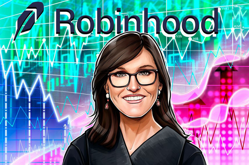 ARK Invest“抄底”Robinhood：比特幣跌破6.6萬美元時豪擲3400萬美元