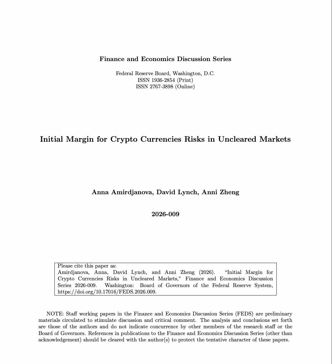 美聯(lián)儲(chǔ)定加密貨幣衍生品保證金率