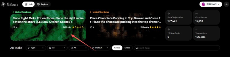 Axis Robotics交互教程