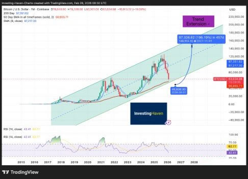 2026年比特币(BTC)价格预测:BTC能否突破20万?