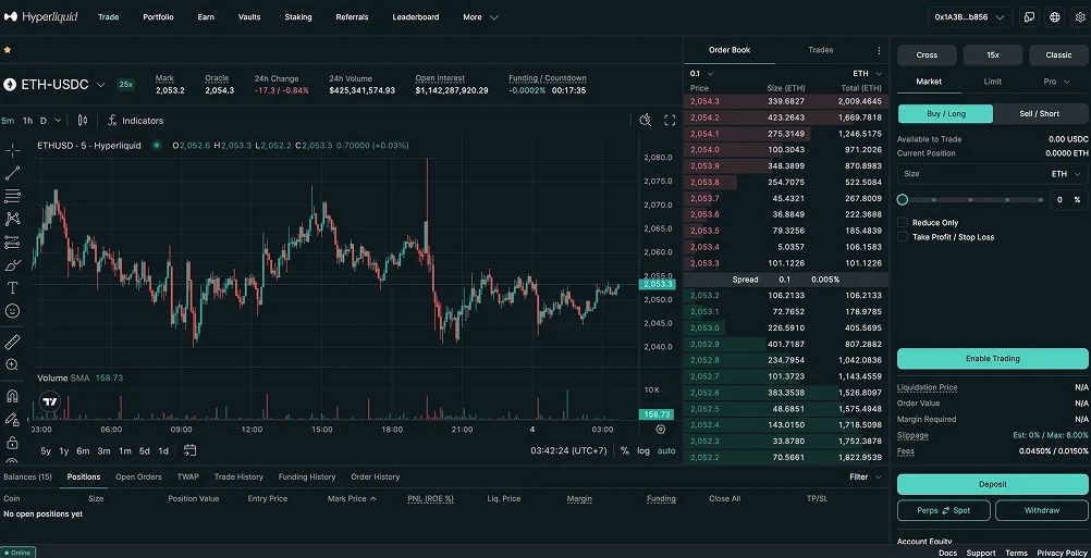 Hyperliquid交易所