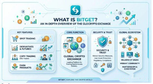 5. Bitget:复制交易黑马,创新功能爆发增长