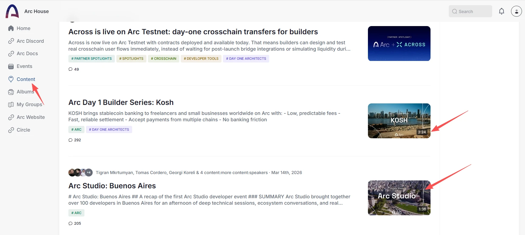 手把手带你参与 Arc 社区交互活动_图4