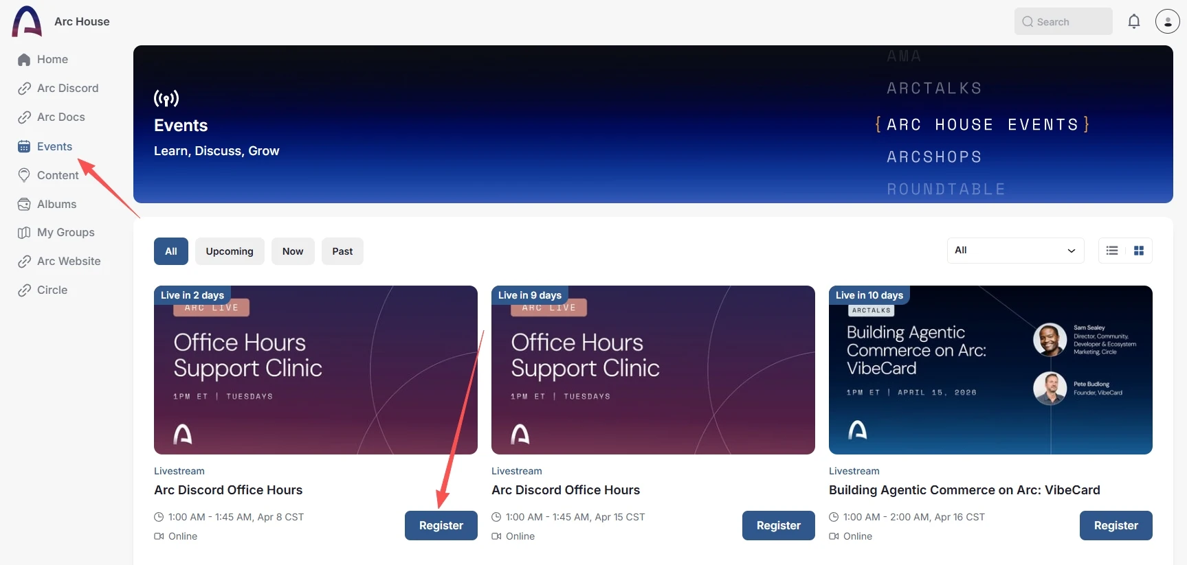 手把手带你参与 Arc 社区交互活动_图5