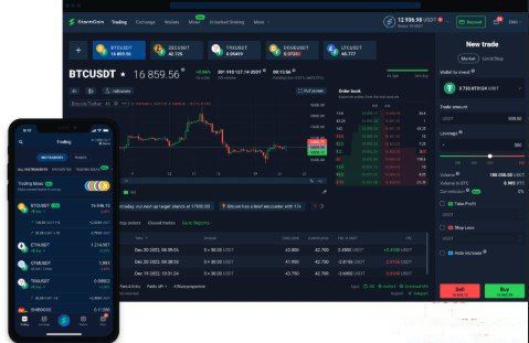 第二种:StormGain——云挖矿结合交易的一站式APP