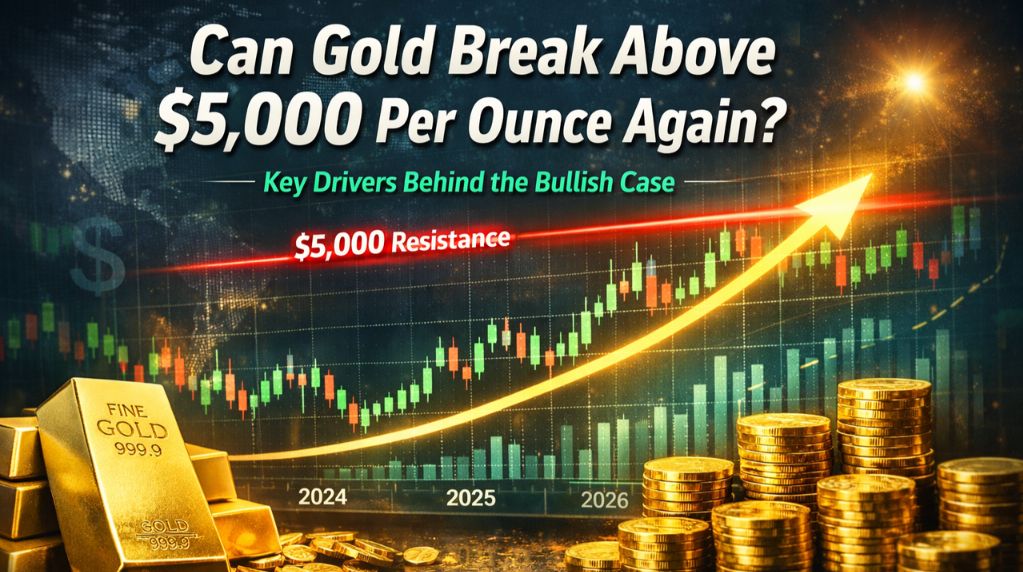 黄金价格能否重返每盎司 5,000 美元?关键因素全解析
