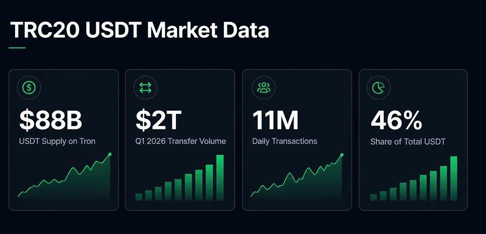TRC20 USDT 市场数据