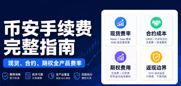 币安交易所手续费介绍