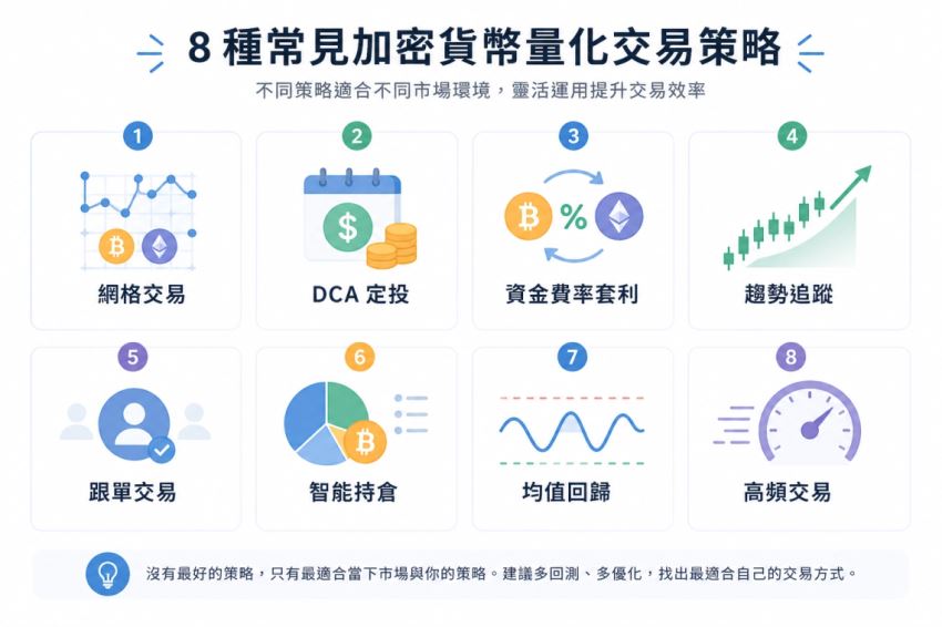 常见的量化交易策略有哪些?