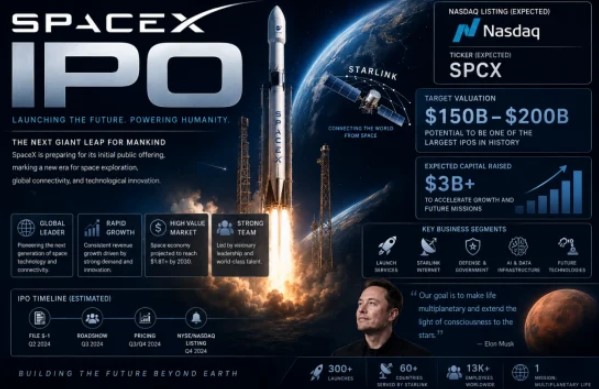 SpaceX冲击IPO:一场可能重塑AI与Crypto格局的资本盛宴