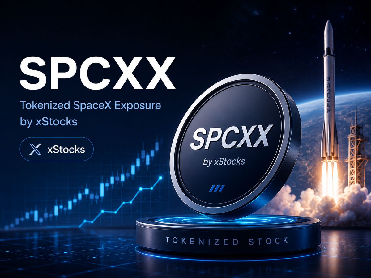 什么是 SPCXX?全面理解 xStocks 的 SpaceX 代币化股票机制与权益边界