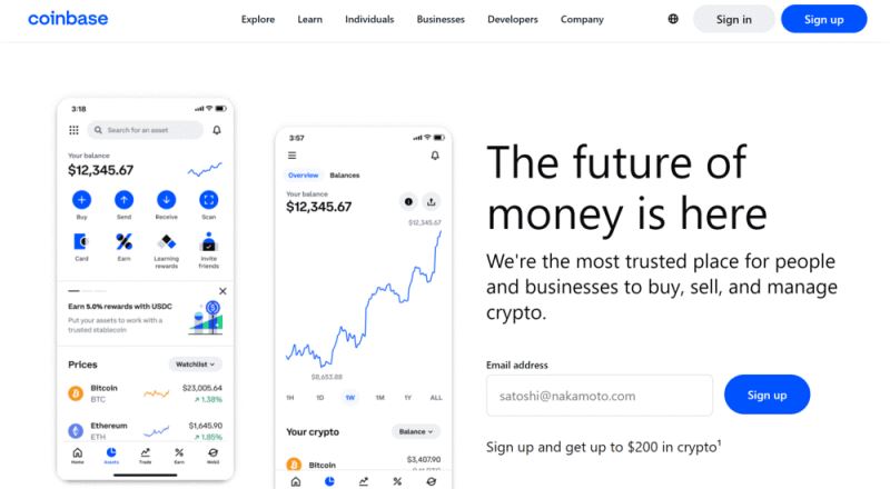 11.Coinbase –?最適合初學(xué)者