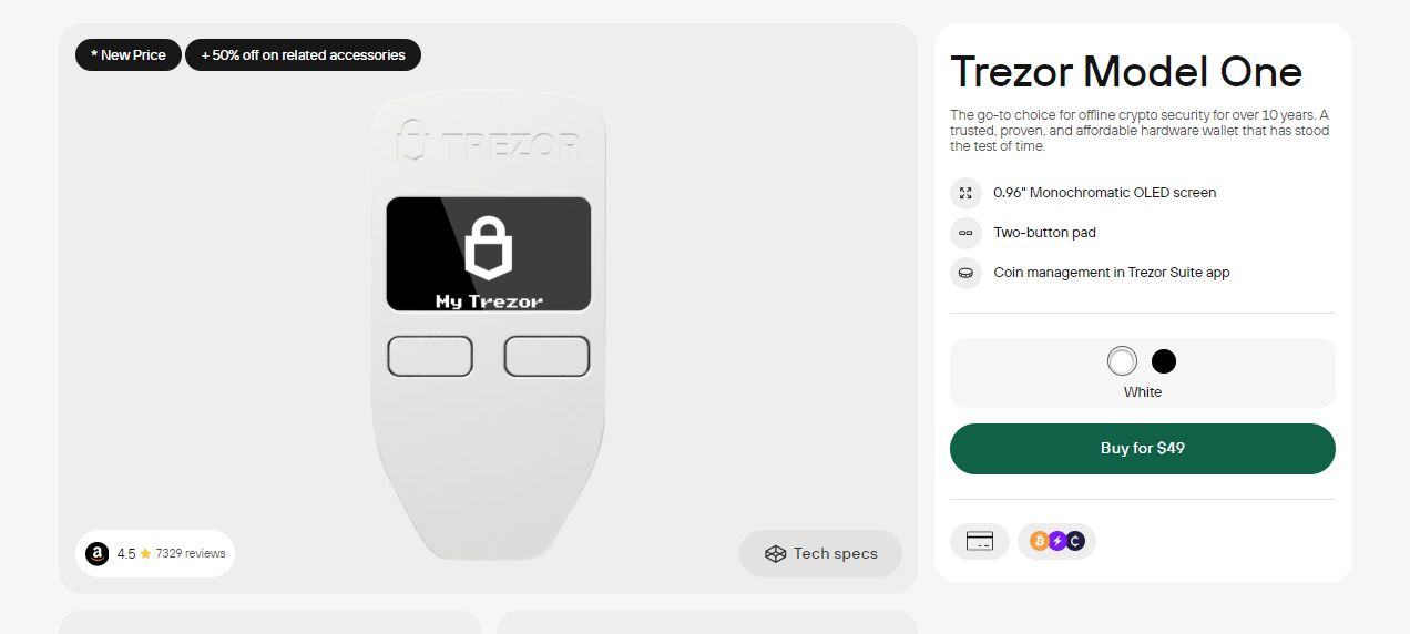 Trezor Model One