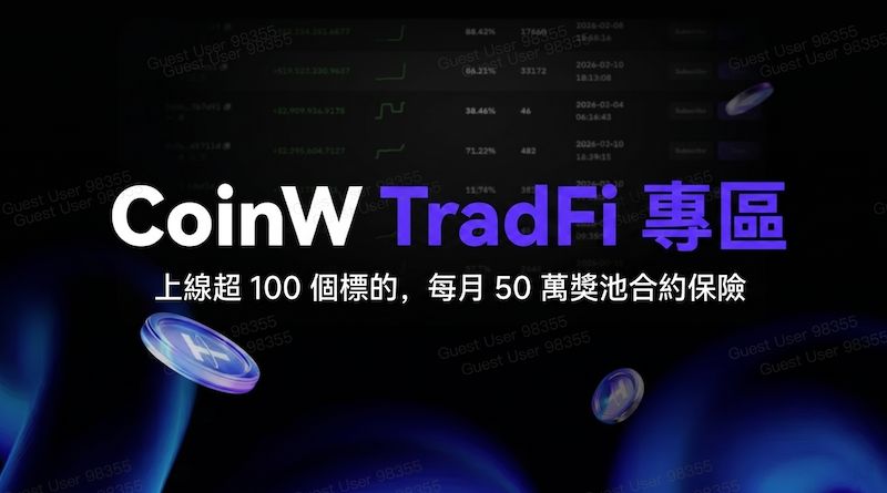 Binance、Bybit 都进场了,CoinW 怎么做出不一样的 TradFi?