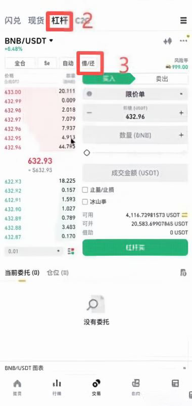 怎么用杠杆账户借BNB?_图2
