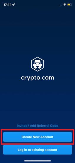 如何开始进行Crypto.com App 的注册过程?