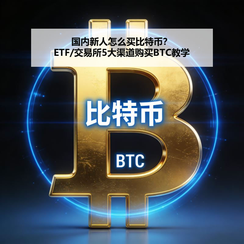 國內(nèi)新人怎么買比特幣？ETF/交易所5大渠道購買BTC教學