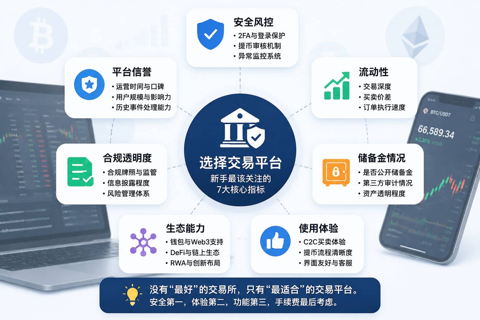 選擇交易所，先看這幾個核心指標
