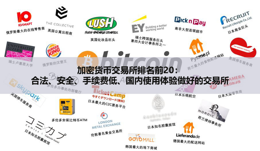 加密貨幣交易所排名前20：合法、安全、手續(xù)費(fèi)低、國(guó)內(nèi)使用體驗(yàn)做好的交易所