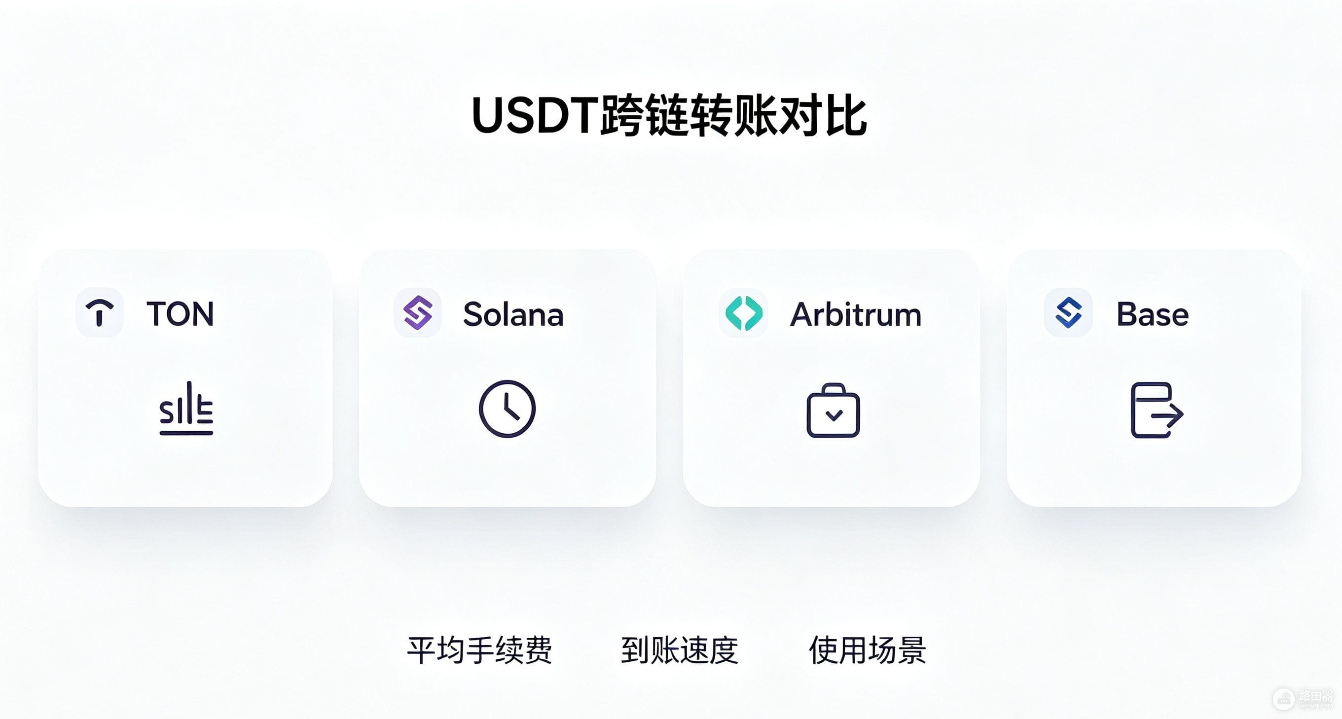 不同鏈USDT手續(xù)費(fèi)差多少?ERC20、TRC20、BEP20誰(shuí)最劃算