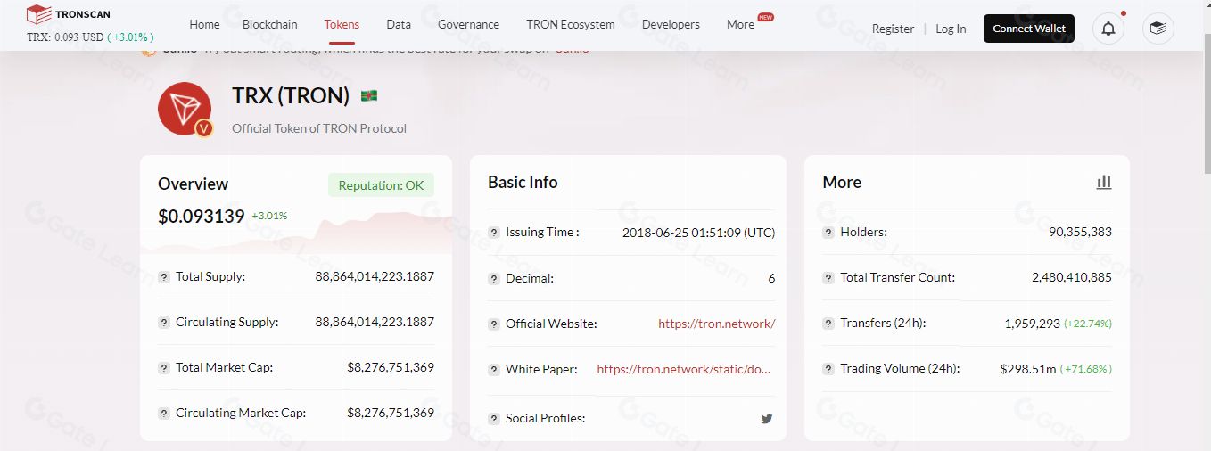 Tronscan是什么以及功能與使用指南