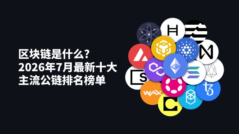 十大主流公鏈排名榜單