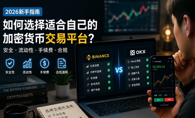加密貨幣交易平臺選擇