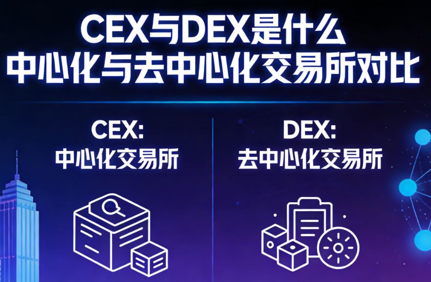 CEX和DEX的區(qū)別是什么？一文講透中心化與去中心化交易所差異不同