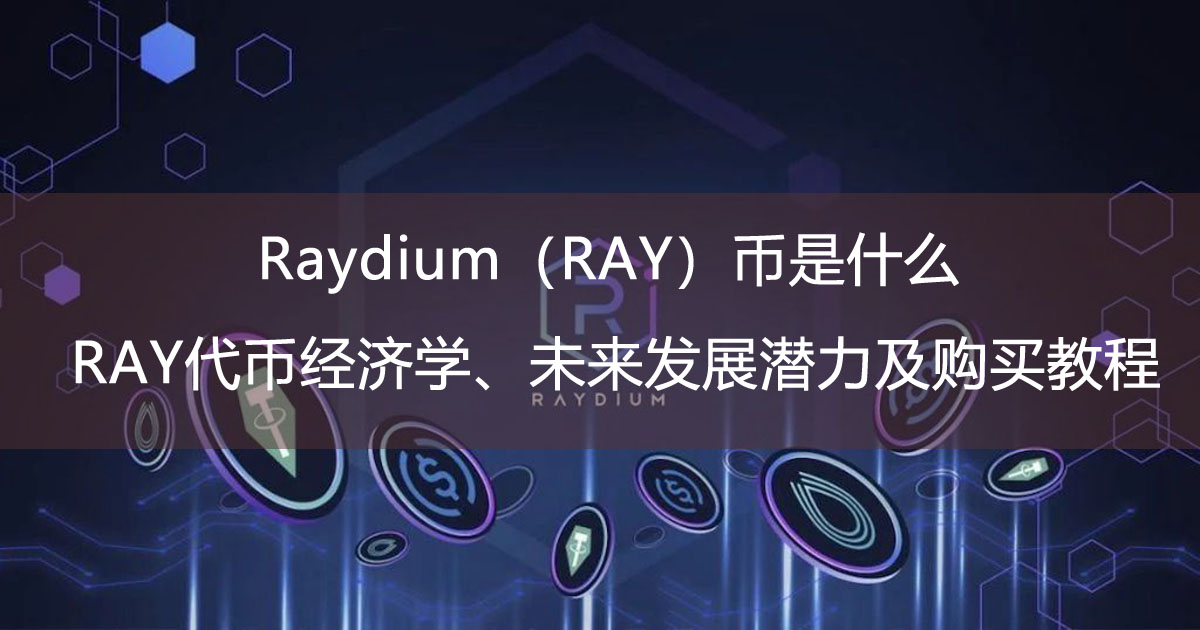 Raydium（RAY）幣是什么？RAY代幣經(jīng)濟學(xué)、未來發(fā)展?jié)摿百徺I教程