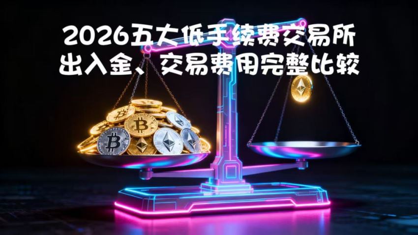 如何挑選便宜的交易所？2026五大低手續(xù)費(fèi)交易所出入金、交易費(fèi)用完整比較