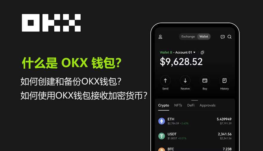 如何创建和备份OKX钱包?如何使用OKX钱包接收加密货币?
