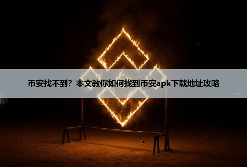 币安找不到?本文教你如何找到币安apk下载地址攻略