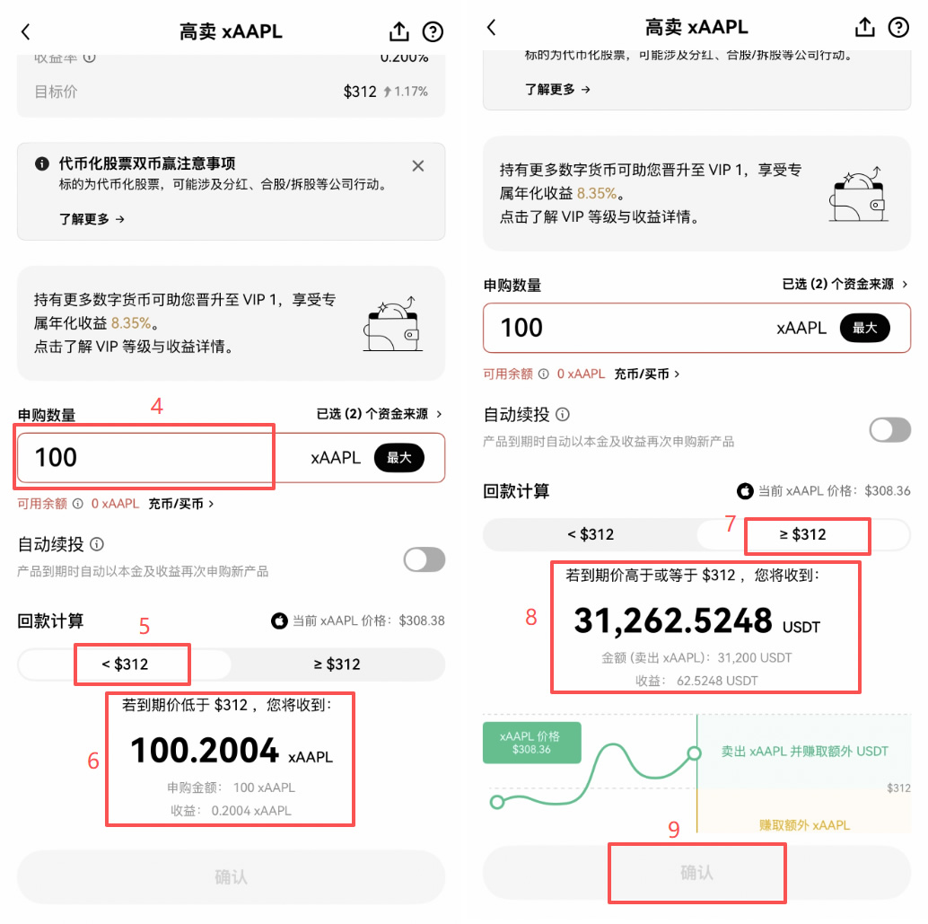 双币赢怎么低买高卖美股股票?欧易TradFi双币赢操作步骤教程