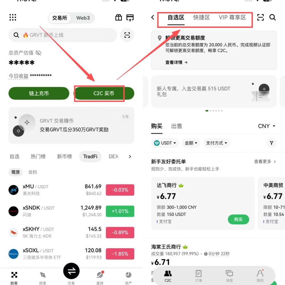 C2C買幣是什么意思？和直接買有什么區(qū)別？