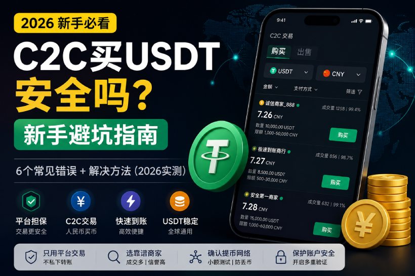 新手C2C買幣避坑教學(xué)