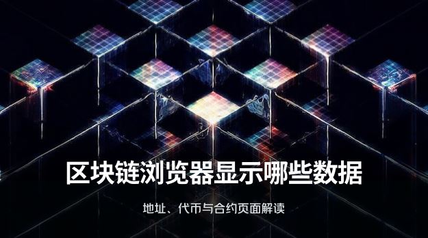 区块链浏览器能显示哪些数据?地址、代币与合约页面解读