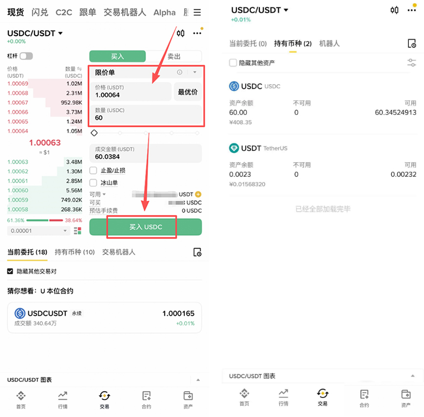幣安C2C怎么買USDC？2026最新人民幣零手續(xù)費(fèi)入金圖文教程