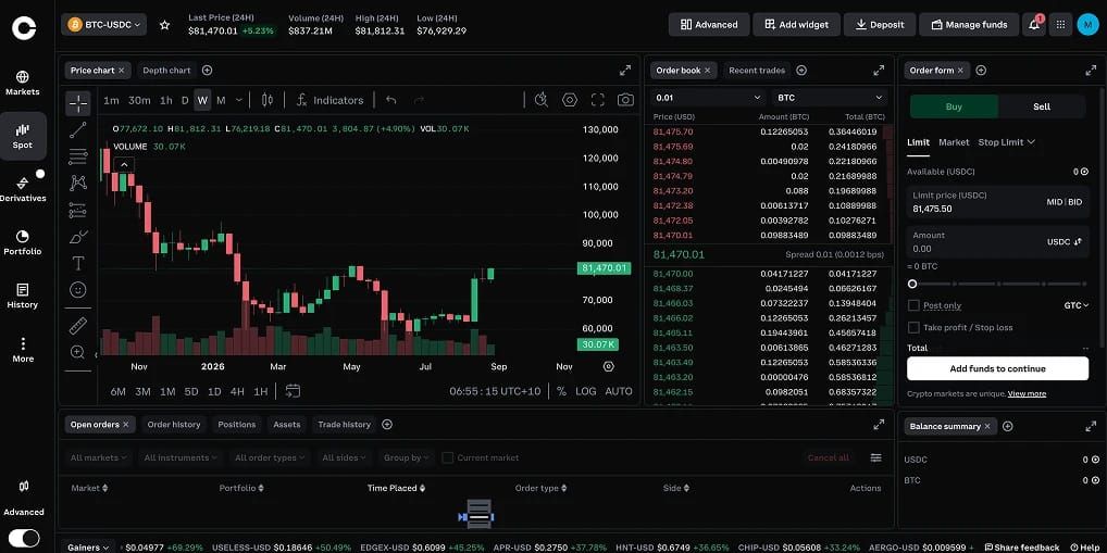 5. Coinbase
