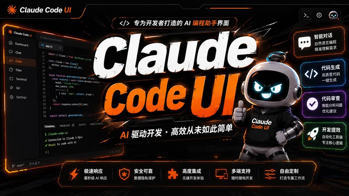 Claude Code UI 可视化安装指南