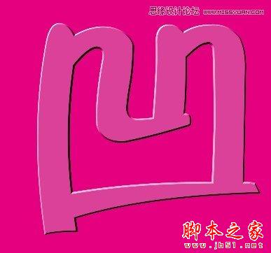 CorelDraw繪制凹凸效果的藝術字教程,腳本之家