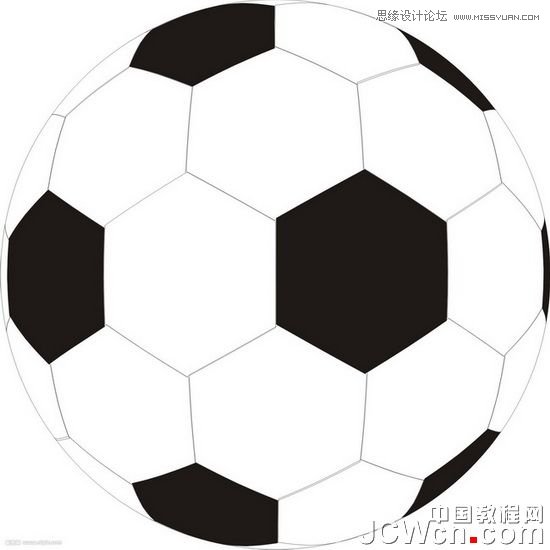 CorelDRAW巧用魚眼工具運(yùn)用制作足球技巧,