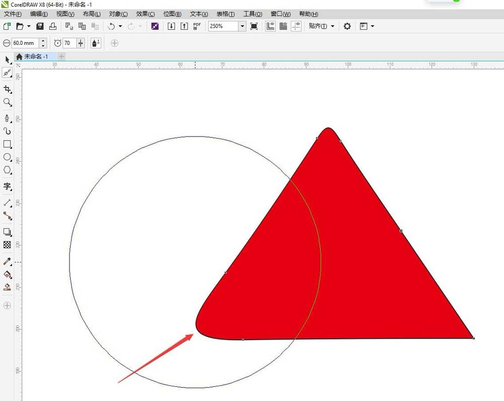 cdr平滑工具怎么制作圆角和平滑线?