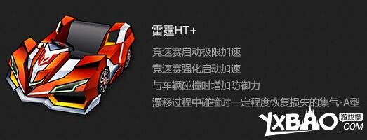 跑跑卡丁车雷霆HT+登场详情介绍