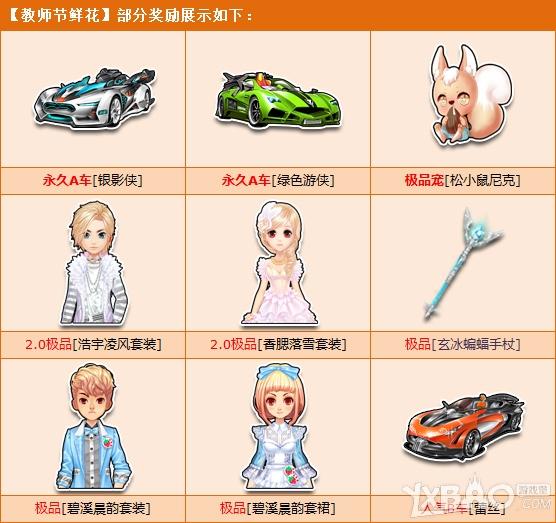《QQ飞车》教师节5折回馈，永久A车庆佳节