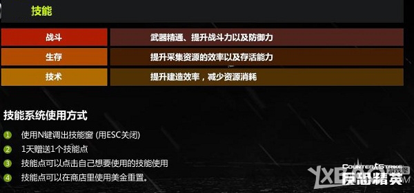 《csol》昼夜求生2采集加点