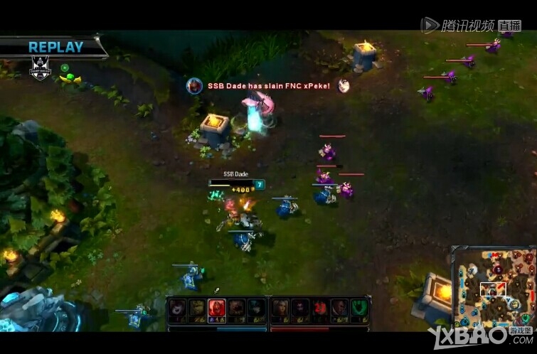 《LOL》总决赛C组SSBvsFNC视频介绍